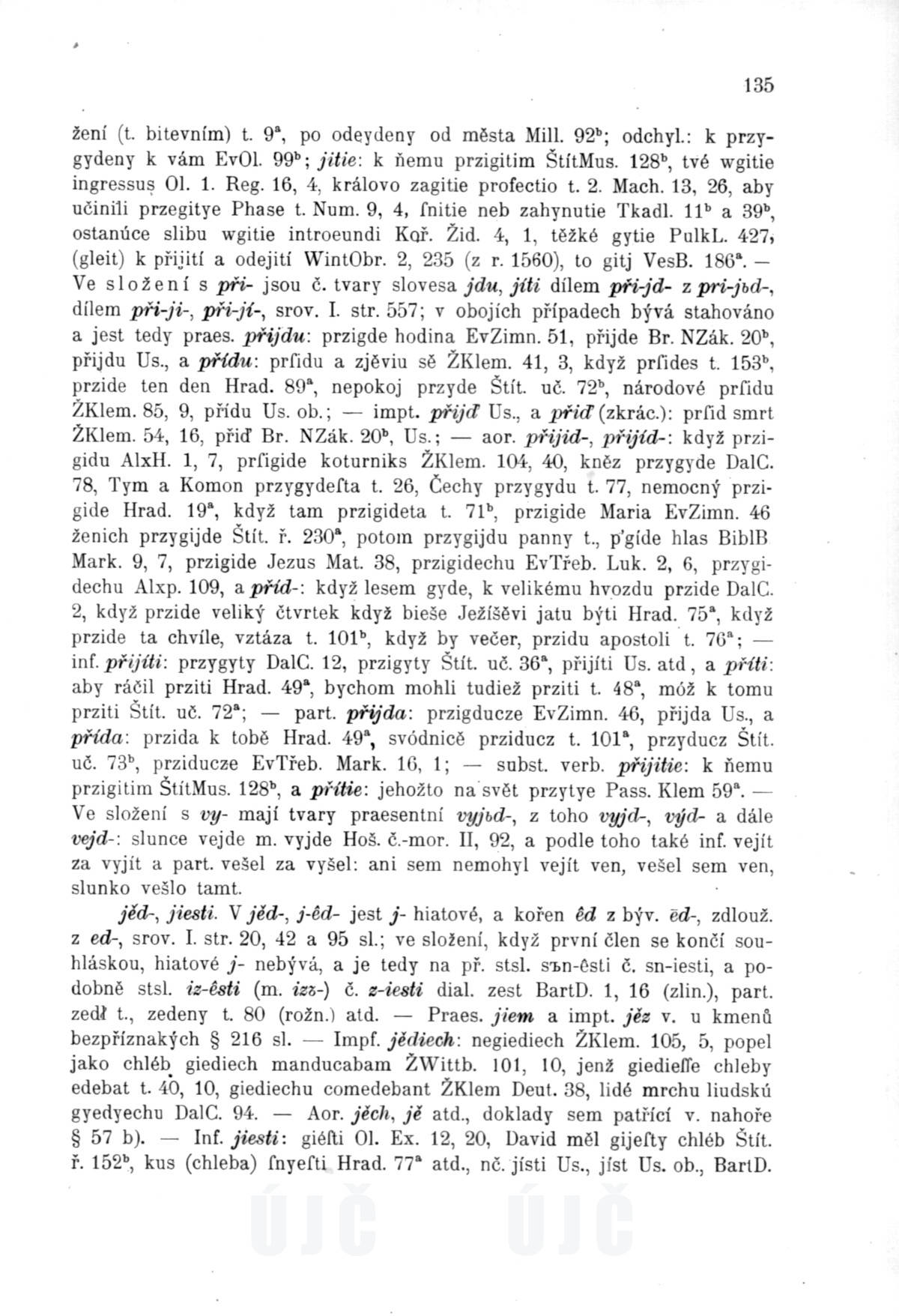 Historická mluvnice jazyka českého, Díl III, Tvarosloví, II. Časování,  folio 387
