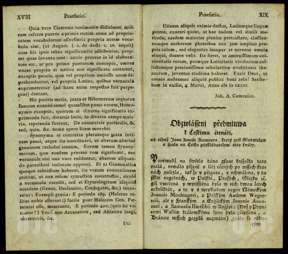 XVIII–XIX